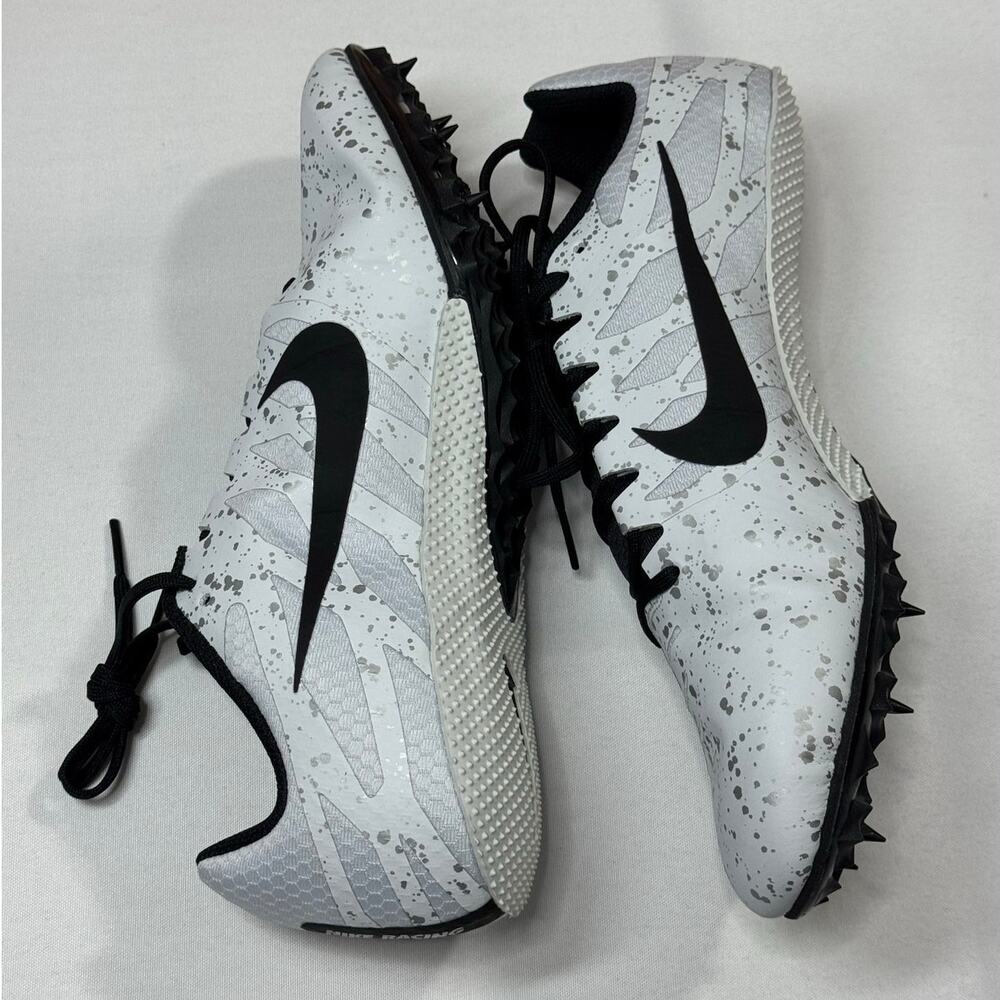 Nike Zoom Rival S 9 Track Spikes Pure Platinum Black 907564 005 Size 11.5